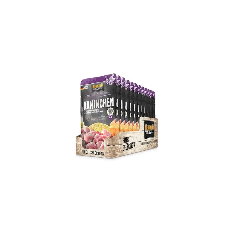 Belcando Coniglio con miglio e patate dolci 12x125 gr. (bustine)